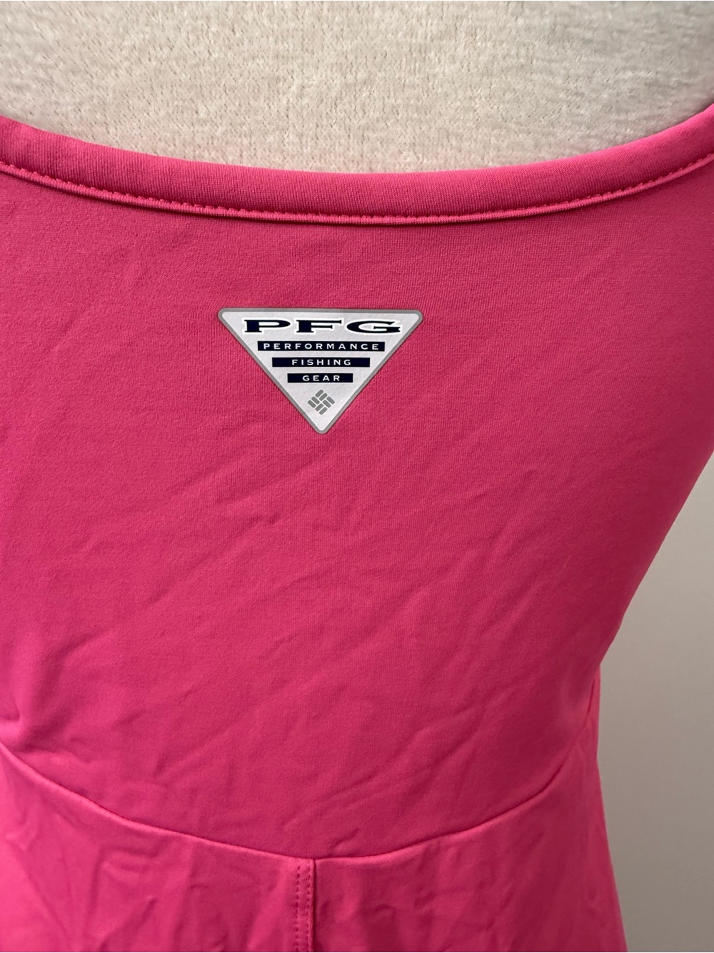 Columbia Bright Pink sleeveless dress size medium - Picture 9 of 10
